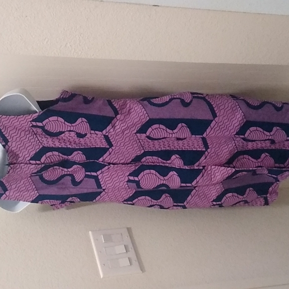 African print dress - Picture 2 of 5